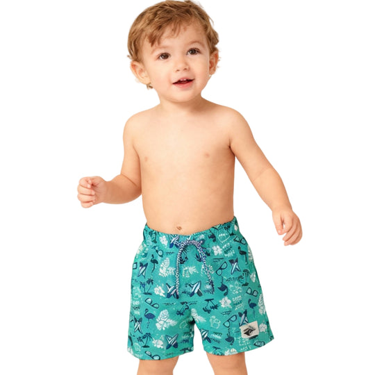 Traje de Baño Bebe Niño Short Est. Flamenco H2O Wear
