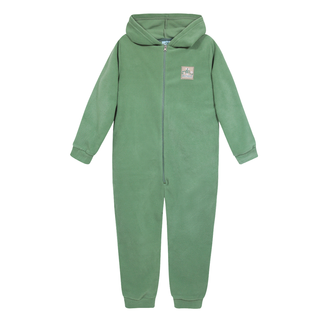 Pijama Niño Polar Sustentable H2O Wear Verde