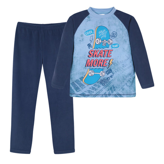 Pijama Niño Conjunto Polar Azul H2O Wear