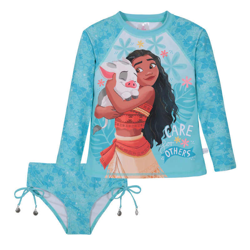 Traje de baño Niña Set UV50 M/Larga Princesas Disney