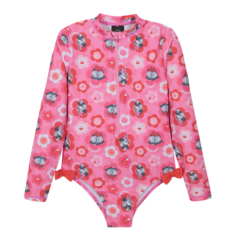 Traje de Baño Niña Entero UV50 M/Larga Minnie Disney