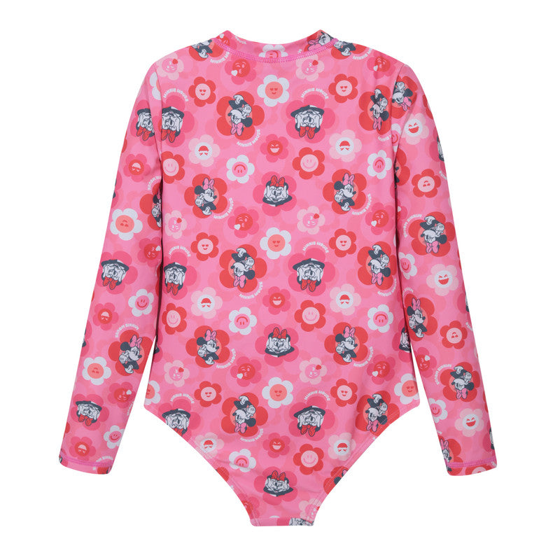 Traje de Baño Niña Entero UV50 M/Larga Minnie Disney