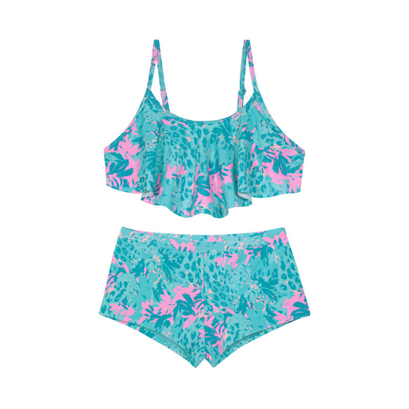 Traje de Baño Niña Teens Bikini UV50 Hot Pant H2O Wear