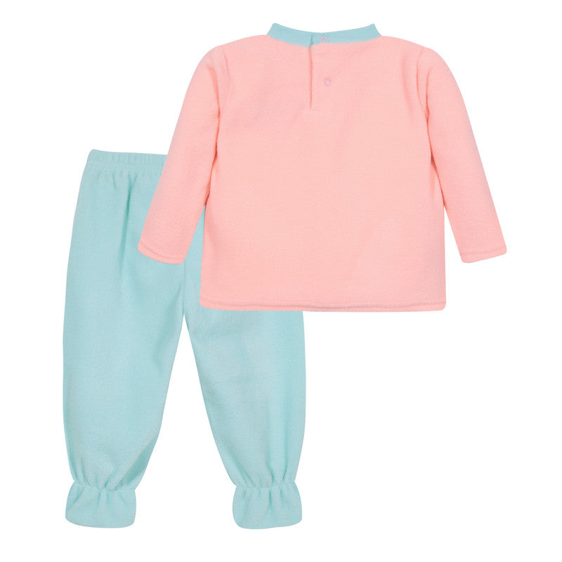Pijama Bebé Niña Polar Rainbow Coral H2O Wear