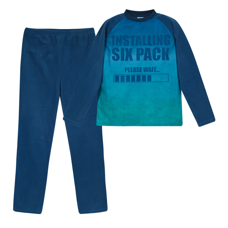 Pijama Teens Niño Polar Estampado H2O Wear Azul