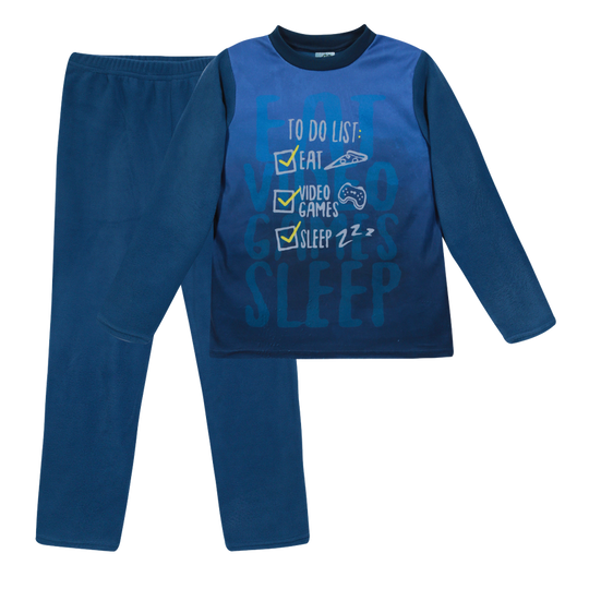Pijama Niño Polar  H2O Wear Azul