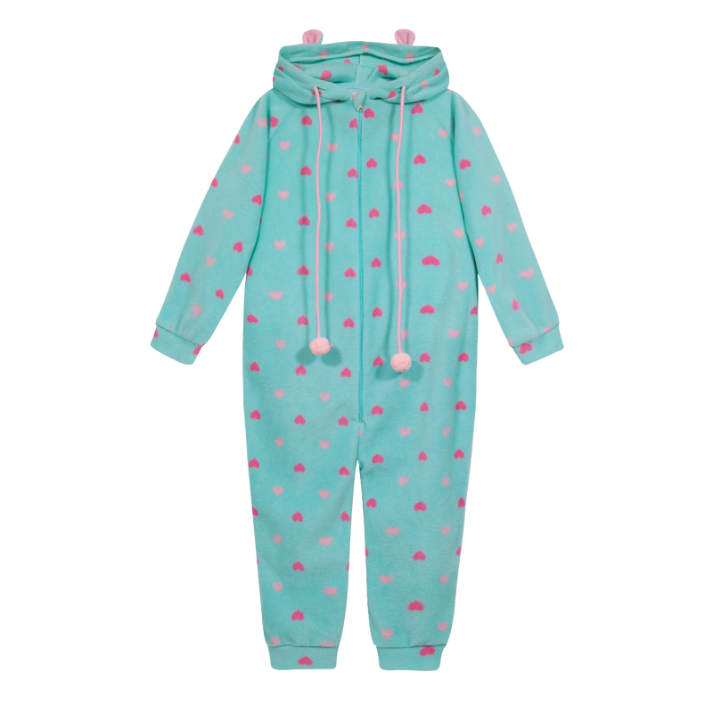 Pijama Teens Niña Polar Entero H2O Wear Celeste