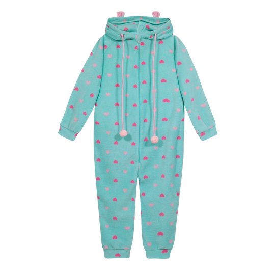 Pijama Teens Niña Polar Entero H2O Wear Celeste