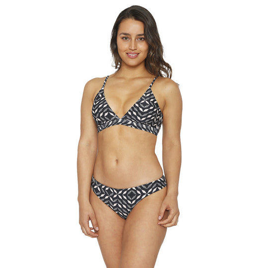 Traje de Baño Bikini Mujer H2O Wear Triangulo Banda Gris