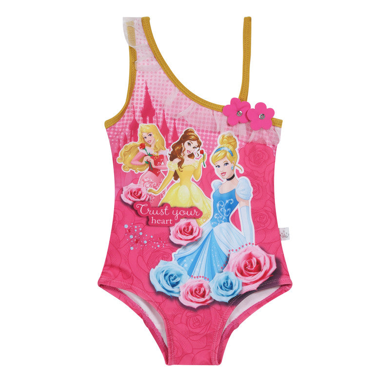 Traje de Baño Niña Entero Rosa Disney