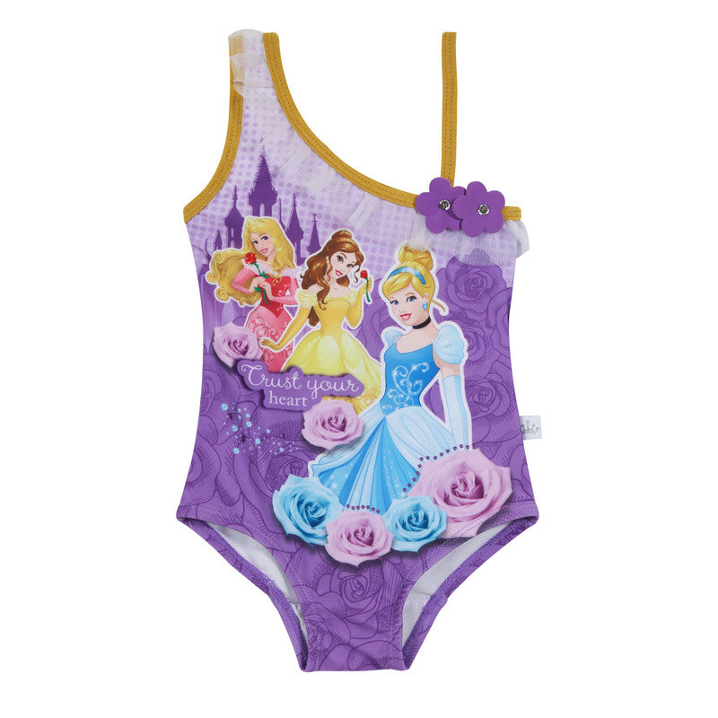 Traje de Baño Entero  Niña Violeta Disney