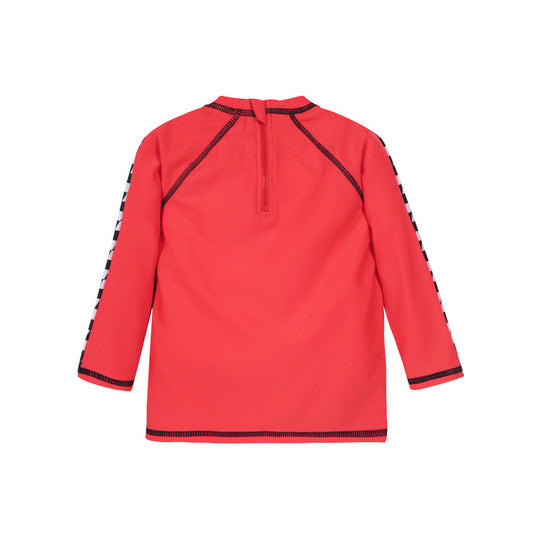 Polera UV50 Manga Larga para Bebe Niño Disney Rojo