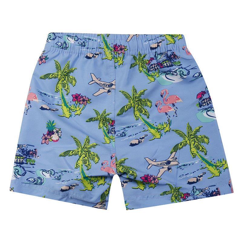 Traje de Baño Bebe Niño Short Azul H2O Wear