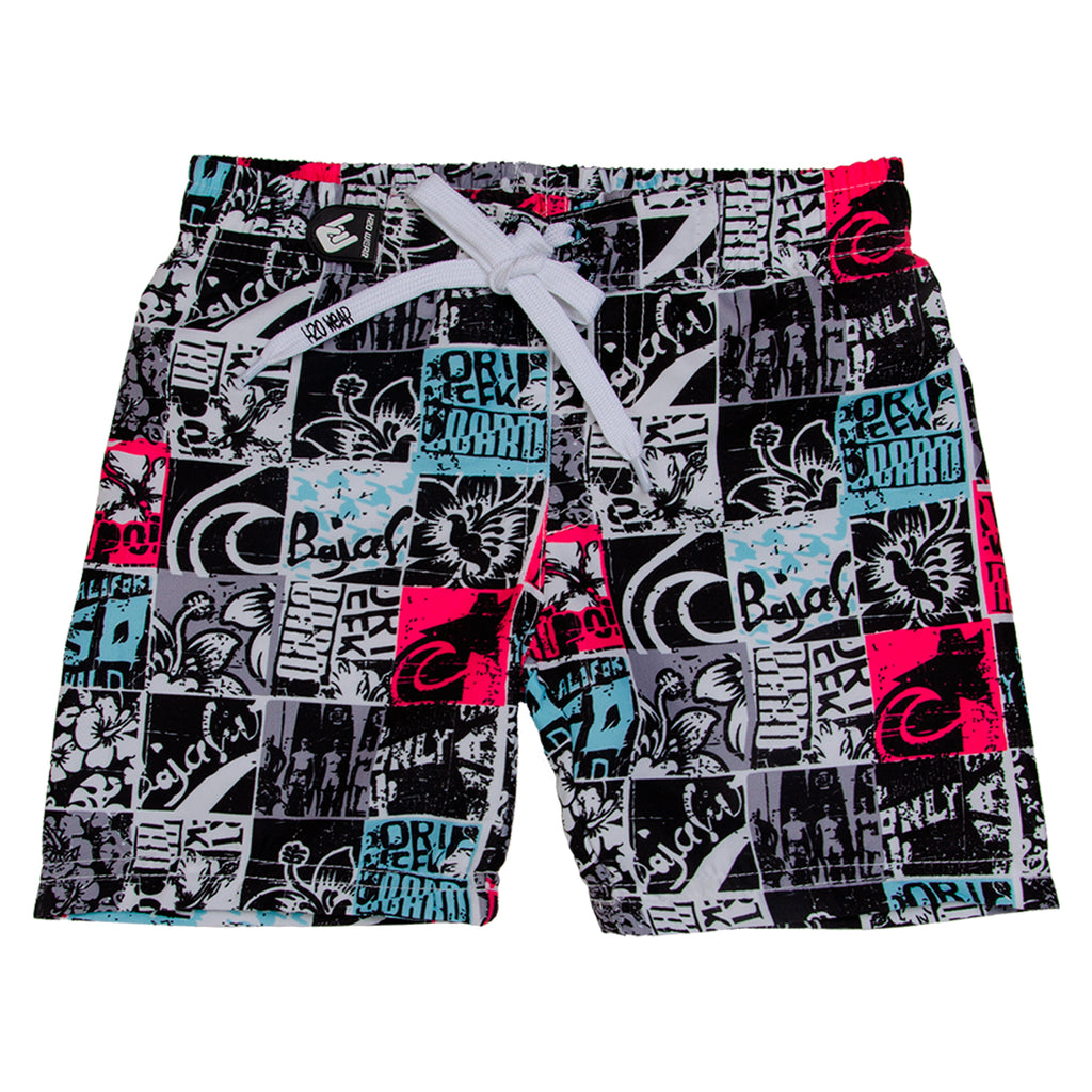 Traje de Baño Bebe Niño Short Gris H2O Wear