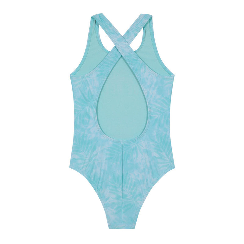 Traje de Baño Niña Entero UV30+ H2O Wear Turquesa