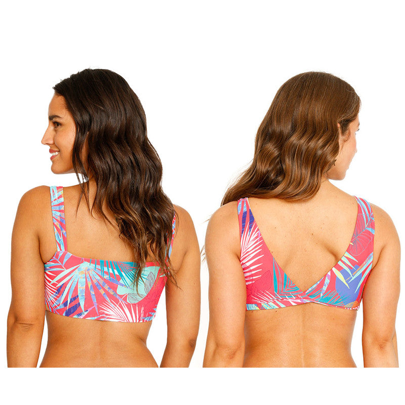 Traje de Baño Bikini Top Two Ways para Mujer Azul
