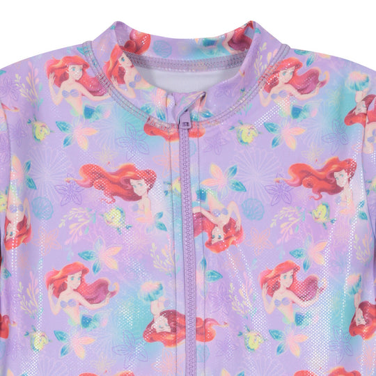 Traje de Baño Niña Manga Larga UV50+ Princesas Disney