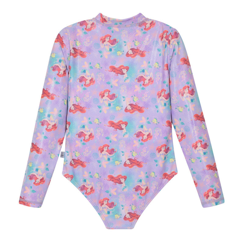 Traje de Baño Niña Manga Larga UV50+ Princesas Disney