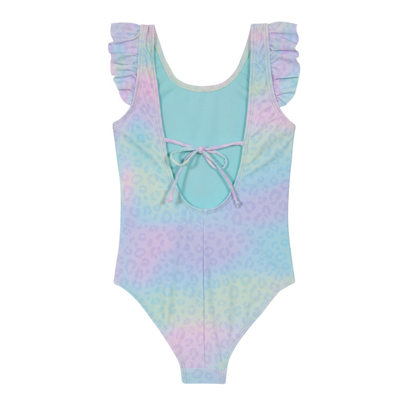 Traje de Baño Niña Estamp. Vuelos UV30+ H2O Wear Lila