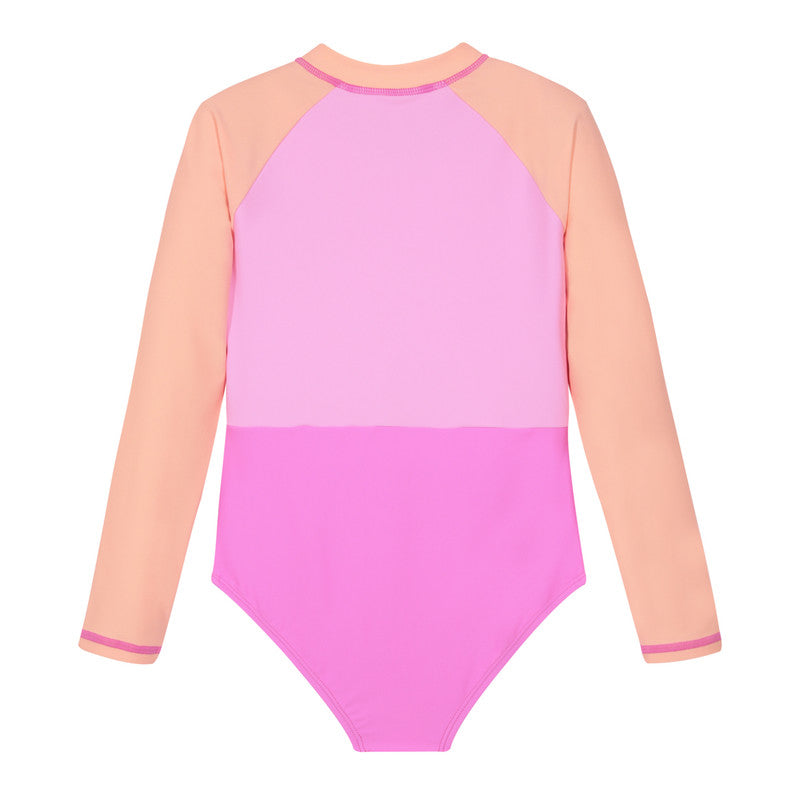 Traje de Baño Niña UV30+ Colores Cierre Niña H2O Wear