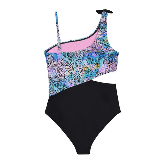Traje de Baño Niña Teens Cut Out UV30+ H2O Wear Negro