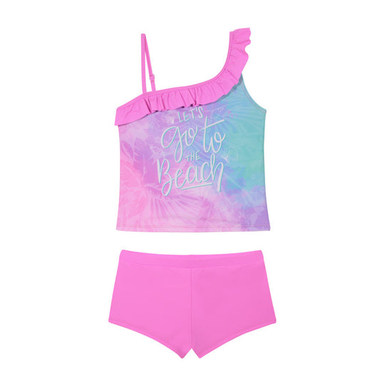 Traje de Baño Niña Teens Tankini UV30+ Hombro H2O Wear
