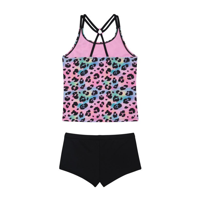 Traje de Baño Niña Teens Tankini UV30 + Estamp.H2O Wear
