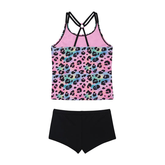 Traje de Baño Niña Teens Tankini UV30 + Estamp.H2O Wear