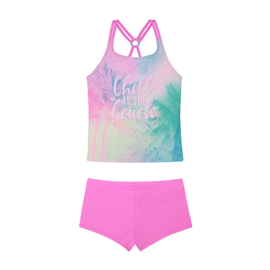 Traje de Baño Niña Teens Tankini UV30+ Estamp.H2O Wear