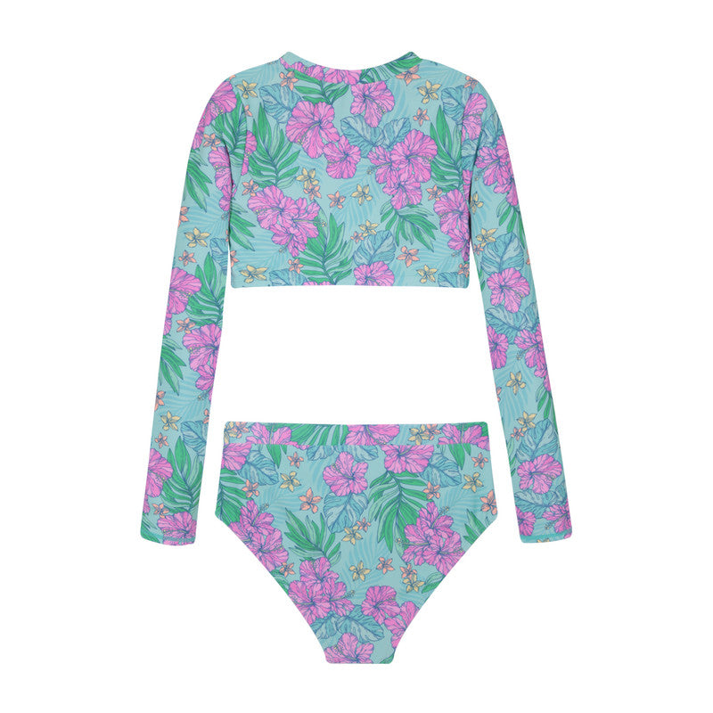 Traje de Baño Niña Teens Crop Top UV30+ H2O Wear
