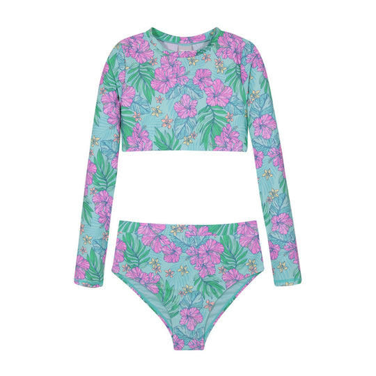 Traje de Baño Niña Teens Crop Top UV30+ H2O Wear