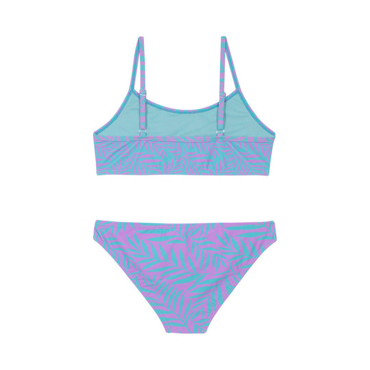 Traje de Baño Niña Teens  Bikini  Estamp. UV30 +  H2O Wear