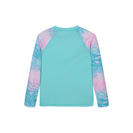 Traje de Baño Niña Polera UV50 Manga Larga H2O Wear Calipso