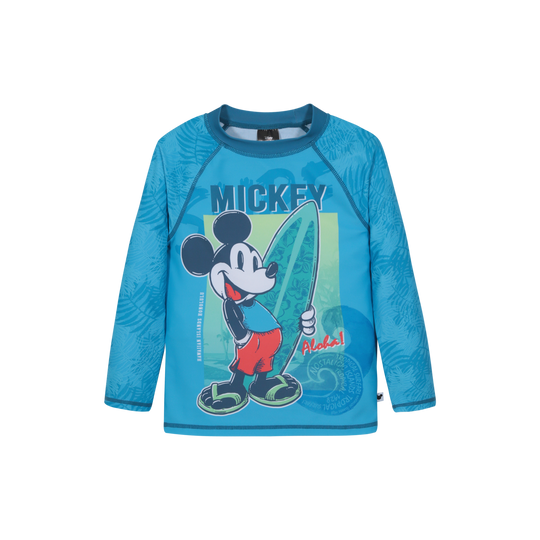 Traje de Baño Niño Polera UV50 M/Larga Mickey Dsiney