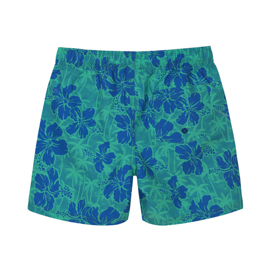 Traje de Baño Niño Short Estampado H2O Wear Verde