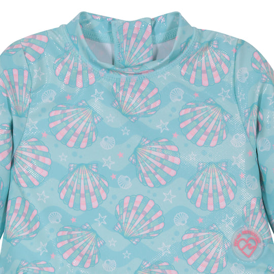 Traje de Baño bebe Niña Set UV50 M/Larga H2O Wear Calipso