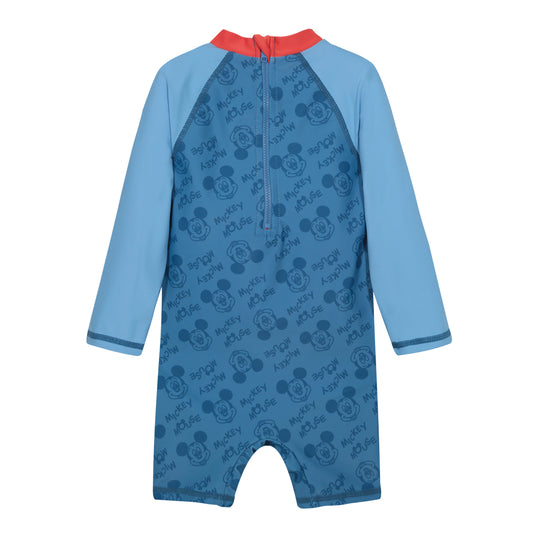 Traje de Baño Bebe Niño Body UV50 Manga Larga Mickey Disney