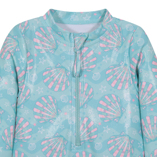 Traje de baño Bebe Niña UV50 M/Larga H2O Wear Calipso