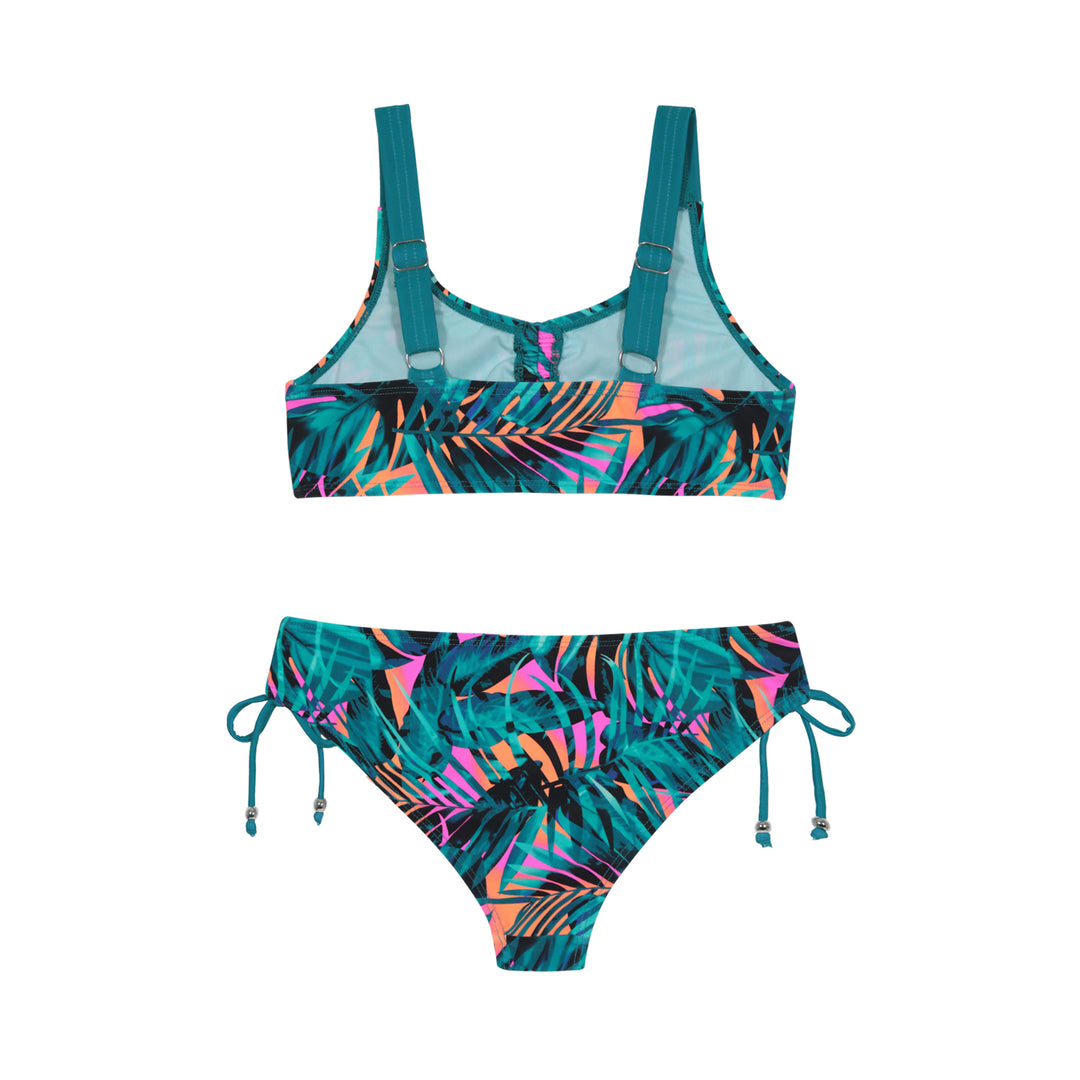 Traje de Baño Niña Teens Bikini  UV50 AOP H2O Wear Negro