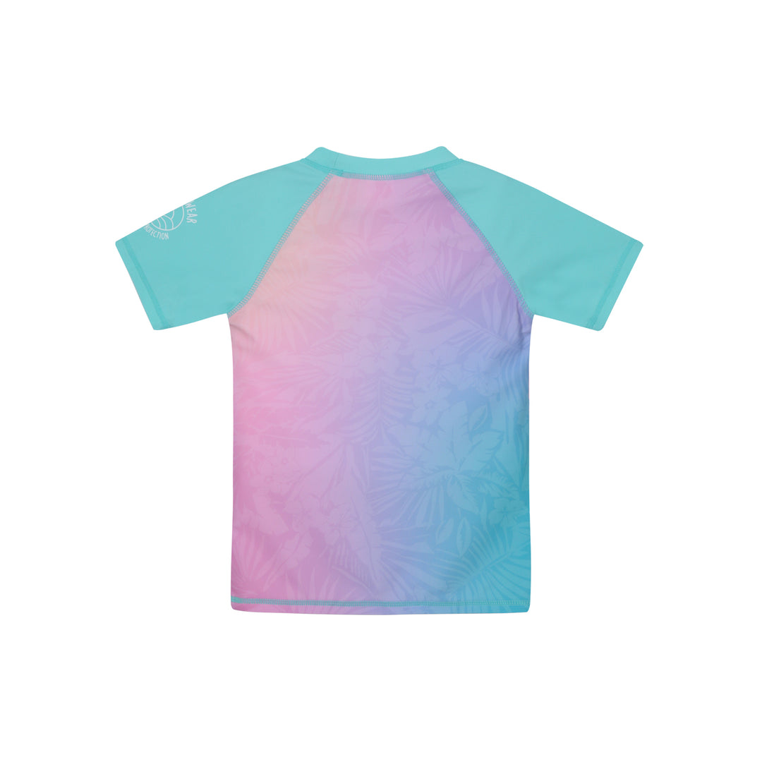 Traje de Baño Niña Polera UV50 M/Corta H2O Wear Calipso