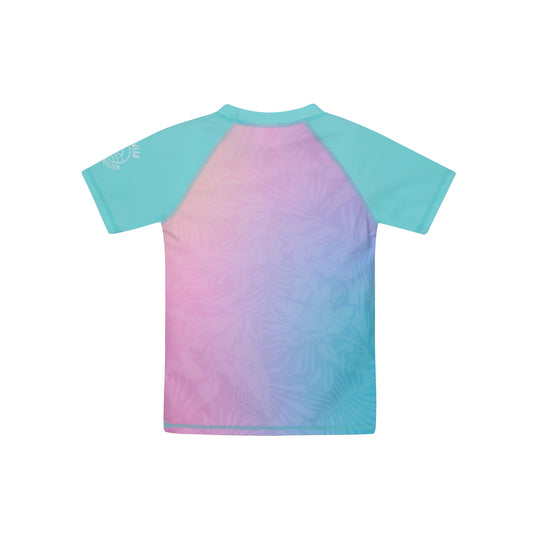 Traje de Baño Niña Polera UV50 M/Corta H2O Wear Calipso