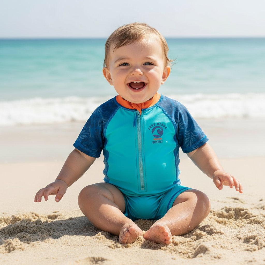 Traje de Baño Bebe Niño Body UV50 H2O Wear Calipso