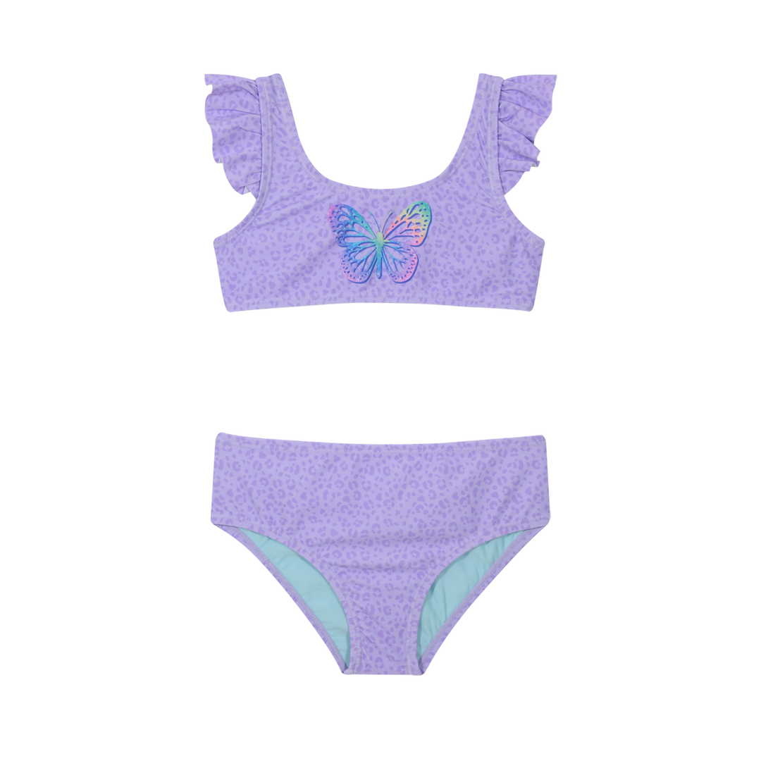 Traje de Baño Niña Bikini Vuelos UV50 H2O Wear Lila