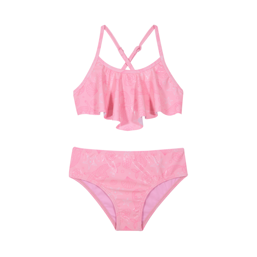 Traje de Baño Niña Bikini Vuelo UV50 H2O Wear Rosado