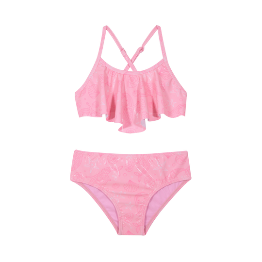 Traje de Baño Niña Bikini Vuelo UV50 H2O Wear Rosado