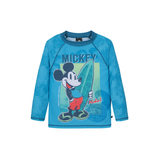 Traje de Baño Niño Polera UV50 M/Larga Mickey Dsiney