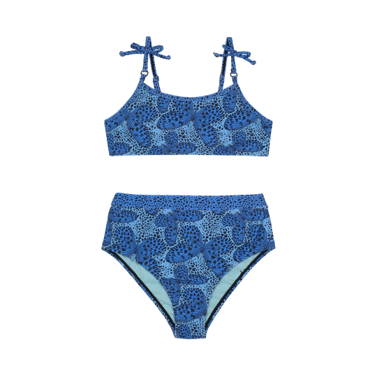 Traje de Baño Niña Teens   Bikini  UV50  H2O Wear Azul