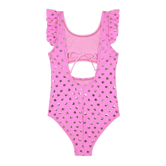 Traje de de Baño Niña UV50  H2O Wear Rosado