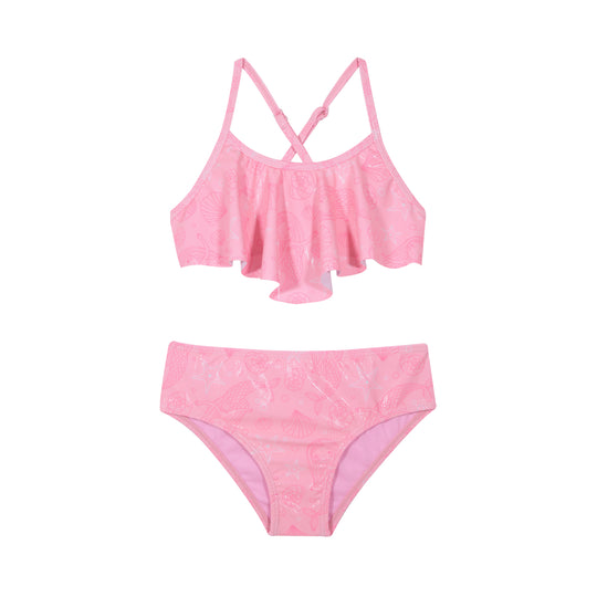 Traje de Baño Niña Bikini Vuelo UV50 H2O Wear Rosado