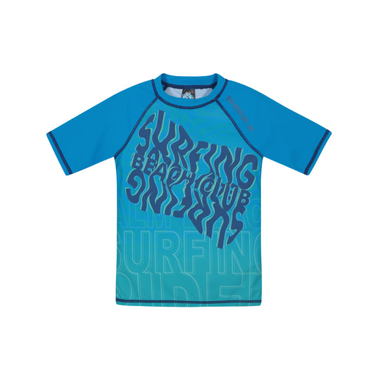 Traje de Baño Niño Polera UV50 M/Corta H2O Wear Calipso